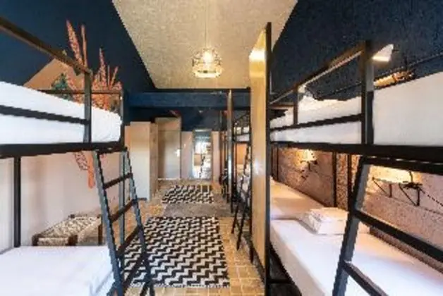 Bed in dormitory