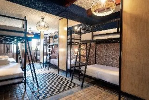 Bed in dormitory