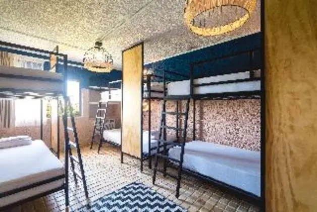 Bed in dormitory