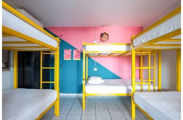 Bed in 8-Bed Female Dormitory Room