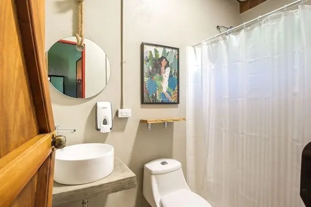 Small Room with Shared Bathroom