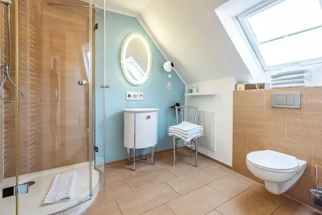 Ev, Özel Banyo, Nehir Manzaralı (Altes Winzerhaus)