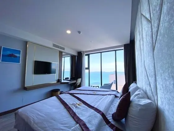 Deluxe Tek Büyük veya İki Ayrı Yataklı Oda, Deniz Manzaralı