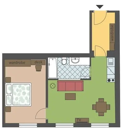 Deluxe Apart Daire
