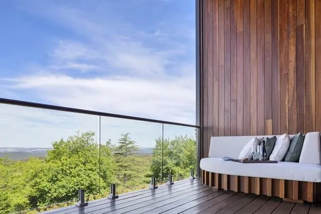 Luxury Oda, 1 En Büyük (King) Boy Yatak, Şömine, Vadi Manzaralı
