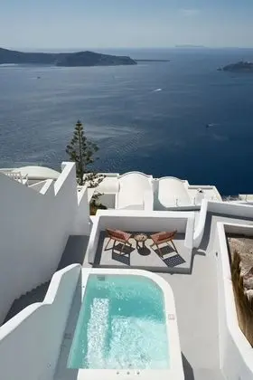 Deluxe Villa, 3 Yatak Odası, Sıcak Su Havuzu, Deniz Manzaralı