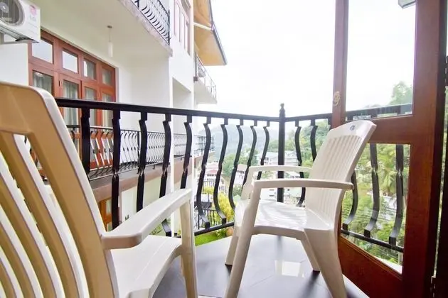 Deluxe Üç Kişilik Oda, 3 Tek Kişilik Yatak, Balkon, Dağ Manzaralı
