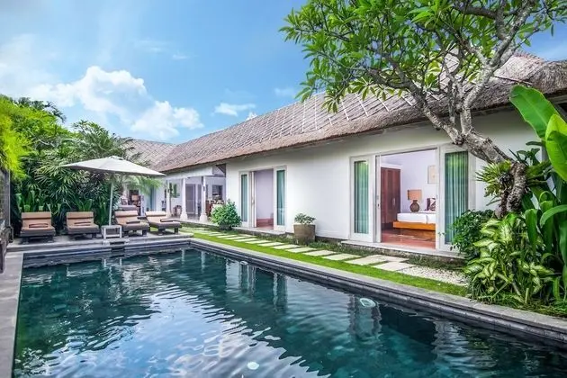 Villa, 3 Yatak Odası, Kişiye Özel Havuzlu (Serene Palm)