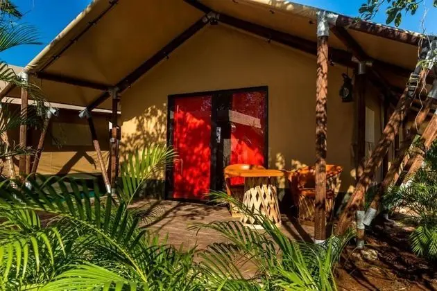 Çadır, Birden Çok Yatak, Bahçe Manzaralı (Harmony Triple tent)
