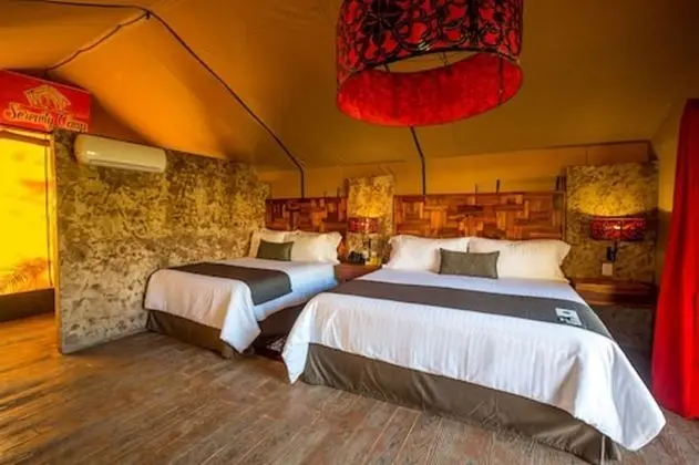 Çadır, Birden Çok Yatak, Bahçe Manzaralı (Harmony Triple tent)