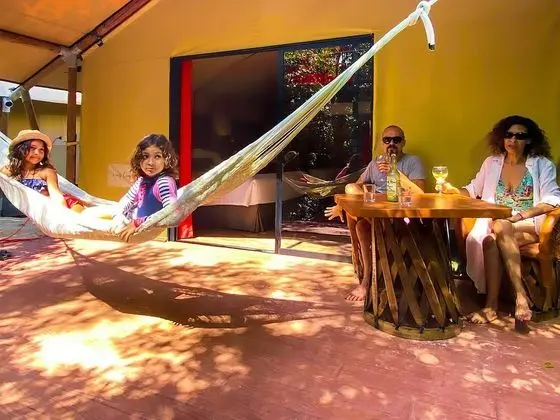 Çadır, Birden Çok Yatak, Bahçe Manzaralı (Harmony Triple tent)