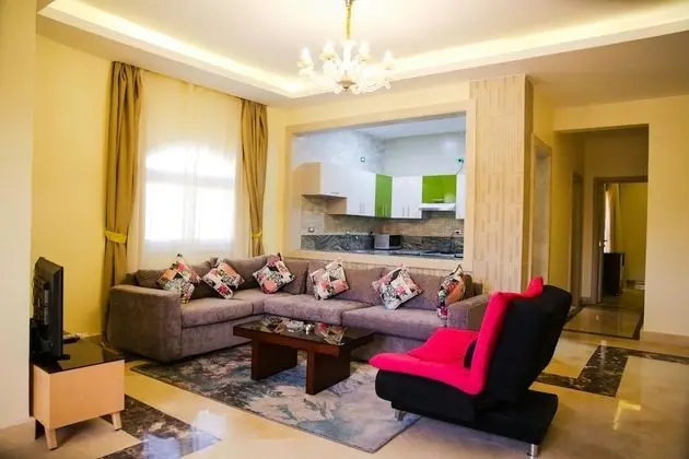 Grand Apart Daire, 3 Yatak Odası, Sigara İçilebilir, Havuz Manzaralı