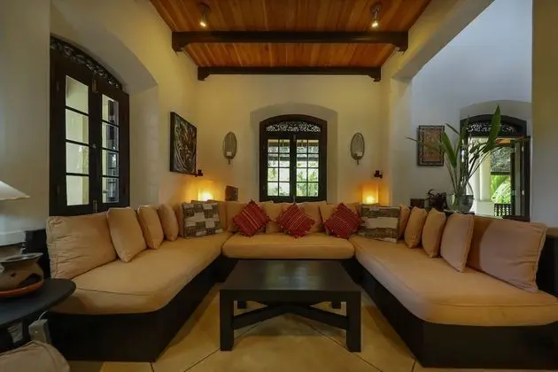Family Bungalov, 3 Yatak Odası, Bahçe Manzaralı, Avlu