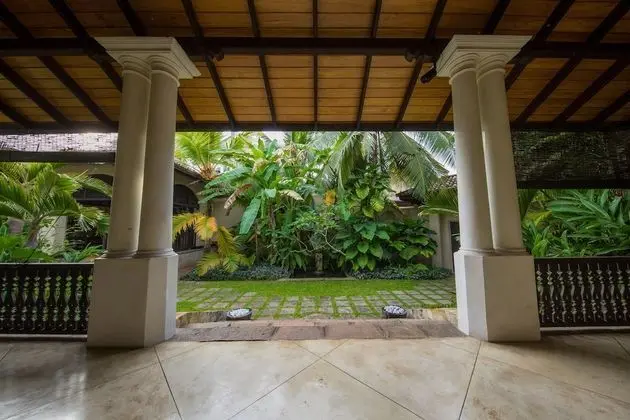 Family Bungalov, 3 Yatak Odası, Bahçe Manzaralı, Avlu