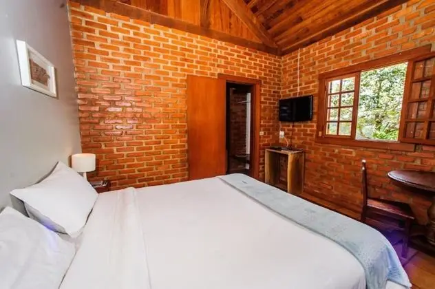 Deluxe Dağ Evi, 1 Çift Kişilik Yatak