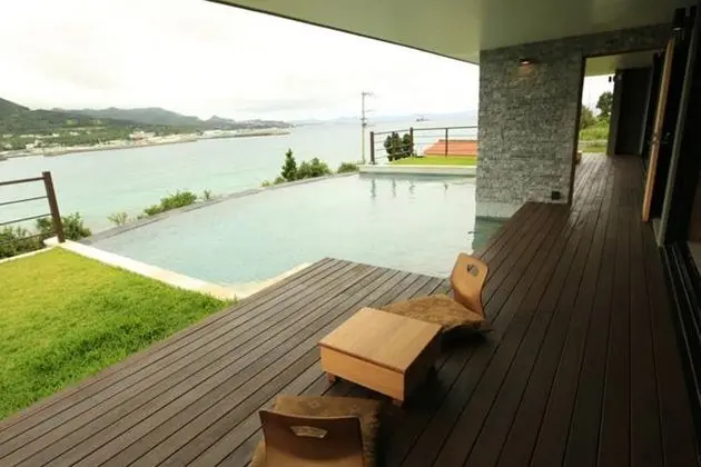 Executive Villa, Kişiye Özel Havuzlu, Okyanus Manzaralı (4 Semi-Double Beds & 2 Japanese Futon)