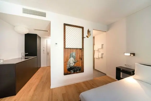 Design Stüdyo, 1 En Büyük (King) Boy Yatak, Bahçe Manzaralı