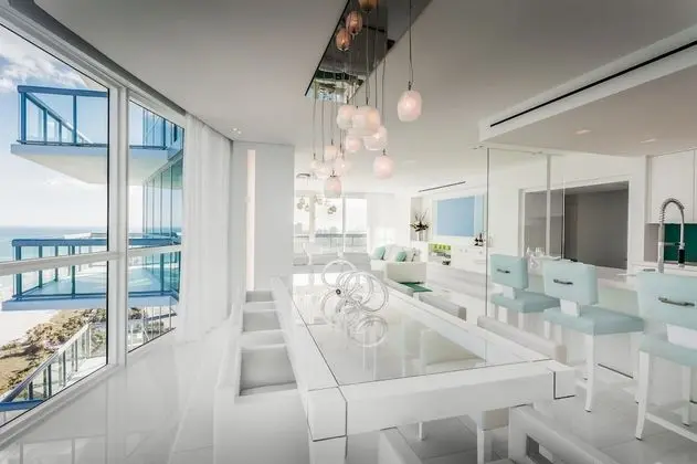 Luxury Çatı Katı Süiti (Penthouse), 3 Yatak Odası, Okyanus Manzaralı, Denize Sıfır