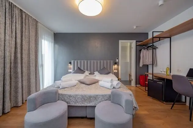 Deluxe Tek Büyük veya İki Ayrı Yataklı Oda, Balkon, Şehir Manzaralı (2)