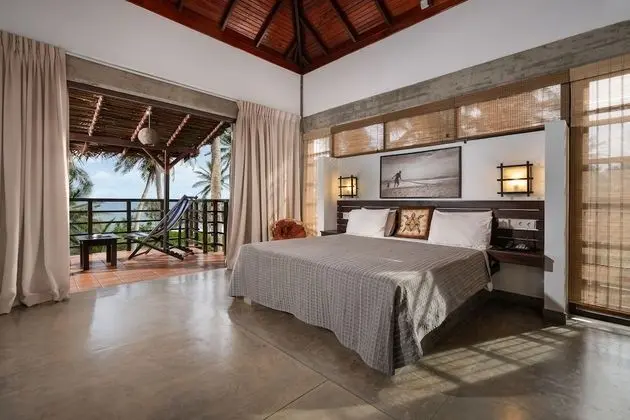 Tek Büyük Yataklı Oda, Balkon, Bahçe Manzaralı