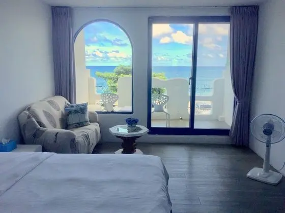 Deluxe Tek Büyük Yataklı Oda, 1 Çift Kişilik Yatak, Sigara İçilmez, Okyanus Manzaralı