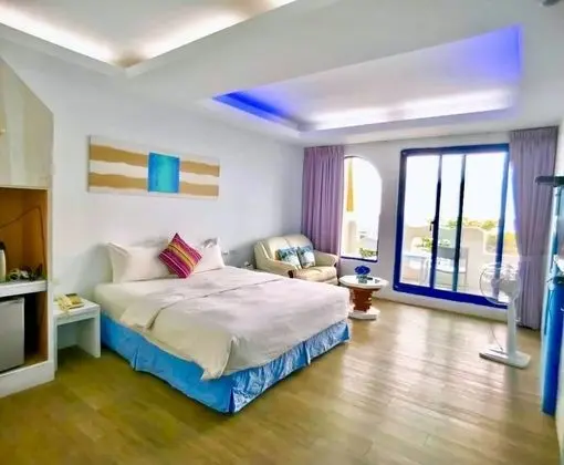 Deluxe Tek Büyük Yataklı Oda, 1 Çift Kişilik Yatak, Sigara İçilmez, Okyanus Manzaralı