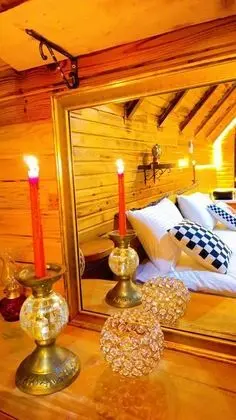 Jakuzili Bungalow , Dere ve Orman Manzaralı, Jakuzili ve Balkonlu