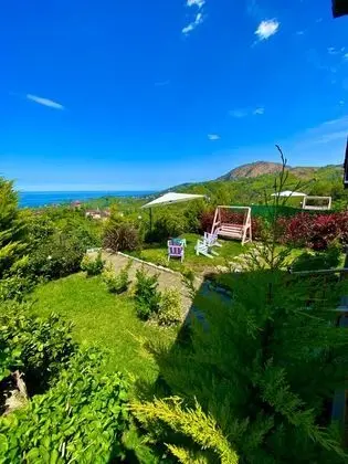 Dağ Evi, Deniz ve Dağ Manzaralı, Şömineli