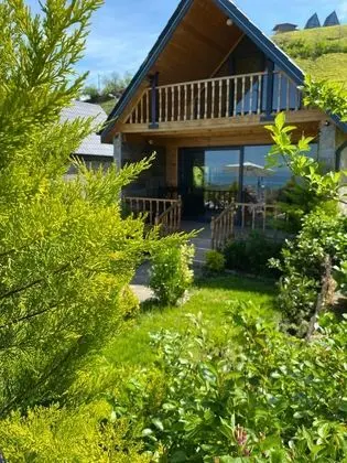 Dağ Evi, Deniz ve Dağ Manzaralı, Şömineli