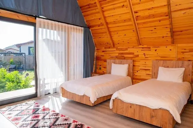 Bungalow, Deniz veya Bahçe Manzaralı, Balkonlu