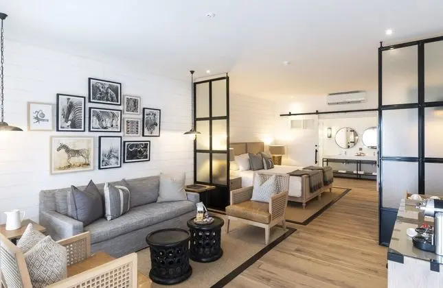Luxury Oda, Bağlantılı Odalar, Bahçe Manzaralı (Riverdene Family Lodge)