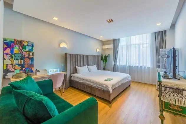 Deluxe Tek Büyük Yataklı Oda, 1 Yatak Odası, Sigara İçilmez, Mutfak