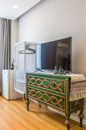 Deluxe Tek Büyük Yataklı Oda, 1 Yatak Odası, Sigara İçilmez, Mutfak