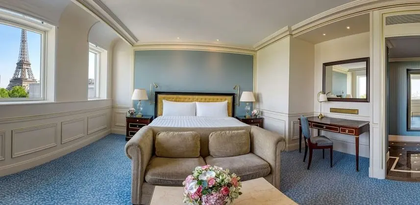 Oda, 1 En Büyük (King) Boy Yatak, Şehir Manzaralı (Terrace Eiffel View)