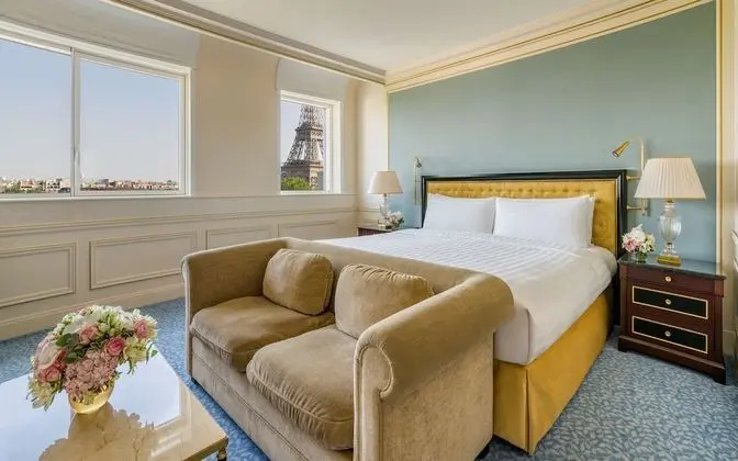 Oda, 1 En Büyük (King) Boy Yatak, Şehir Manzaralı (Terrace Eiffel View)