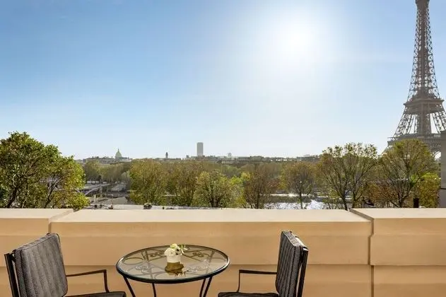 Oda, 1 En Büyük (King) Boy Yatak, Şehir Manzaralı (Terrace Eiffel View)