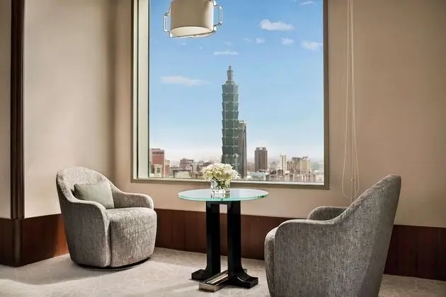 Premier Oda, 2 Tek Kişilik Yatak (Taipei 101 View)