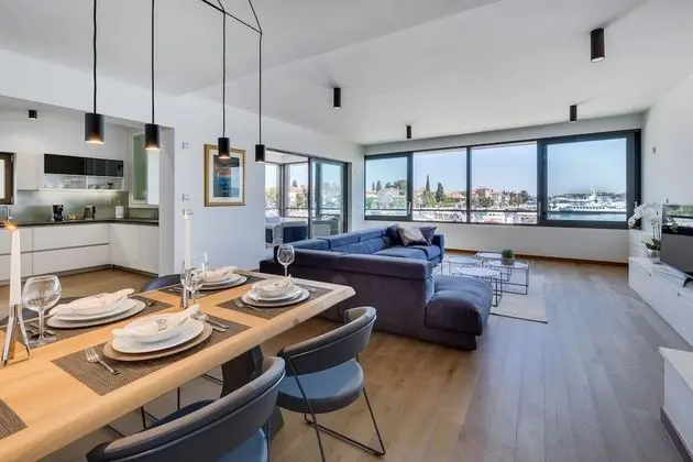 Luxury Apart Daire, 2 Yatak Odası, Sıcak Su Havuzu, Deniz Manzaralı