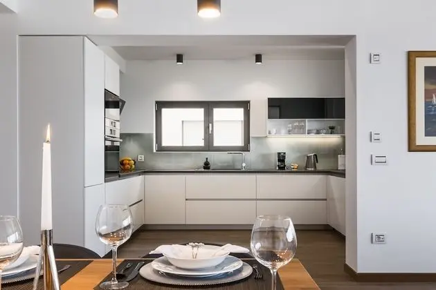 Luxury Apart Daire, 2 Yatak Odası, Sıcak Su Havuzu, Deniz Manzaralı