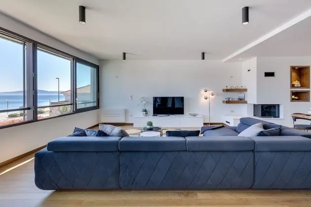 Luxury Apart Daire, 2 Yatak Odası, Sıcak Su Havuzu, Deniz Manzaralı