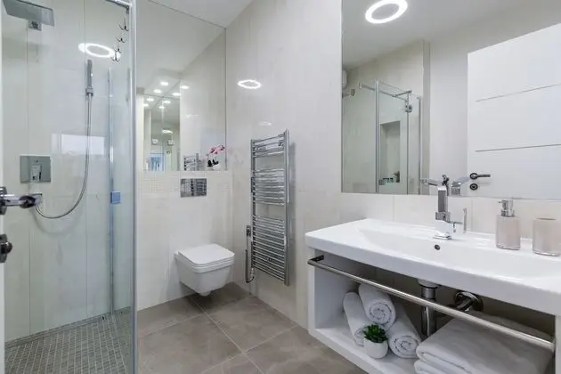 Luxury Apart Daire, 2 Yatak Odası, Sıcak Su Havuzu, Deniz Manzaralı