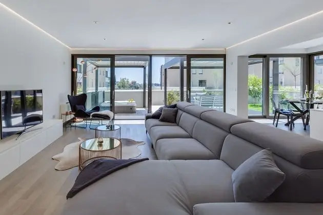 Luxury Apart Daire, 2 Yatak Odası, Sıcak Su Havuzu, Kısmi Deniz Manzaralı