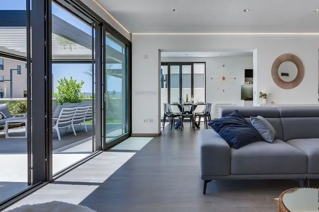 Luxury Apart Daire, 2 Yatak Odası, Sıcak Su Havuzu, Kısmi Deniz Manzaralı