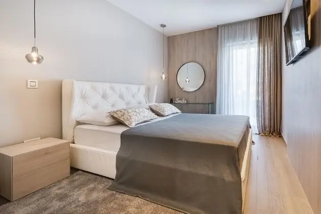 Luxury Apart Daire, 3 Yatak Odası, Sıcak Su Havuzu, Kısmi Deniz Manzaralı