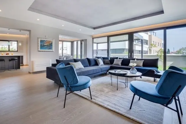 Luxury Apart Daire, 3 Yatak Odası, Sıcak Su Havuzu, Kısmi Deniz Manzaralı