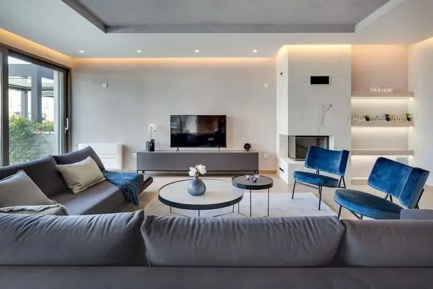Luxury Apart Daire, 3 Yatak Odası, Sıcak Su Havuzu, Kısmi Deniz Manzaralı