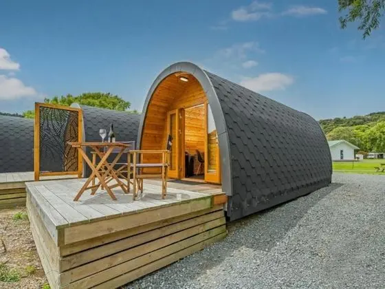 Beachside Deluxe Glamping Pod