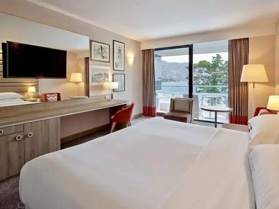 Deluxe Oda, 1 En Büyük (King) Boy Yatak, Balkon, Deniz Manzaralı