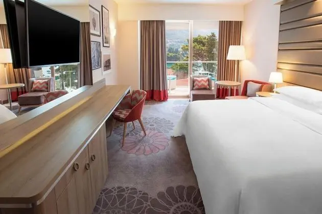 Deluxe Oda, 1 En Büyük (King) Boy Yatak, Balkon, Deniz Manzaralı