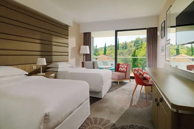 Deluxe Oda, 2 Tek Kişilik Yatak, Balkon, Deniz Manzaralı